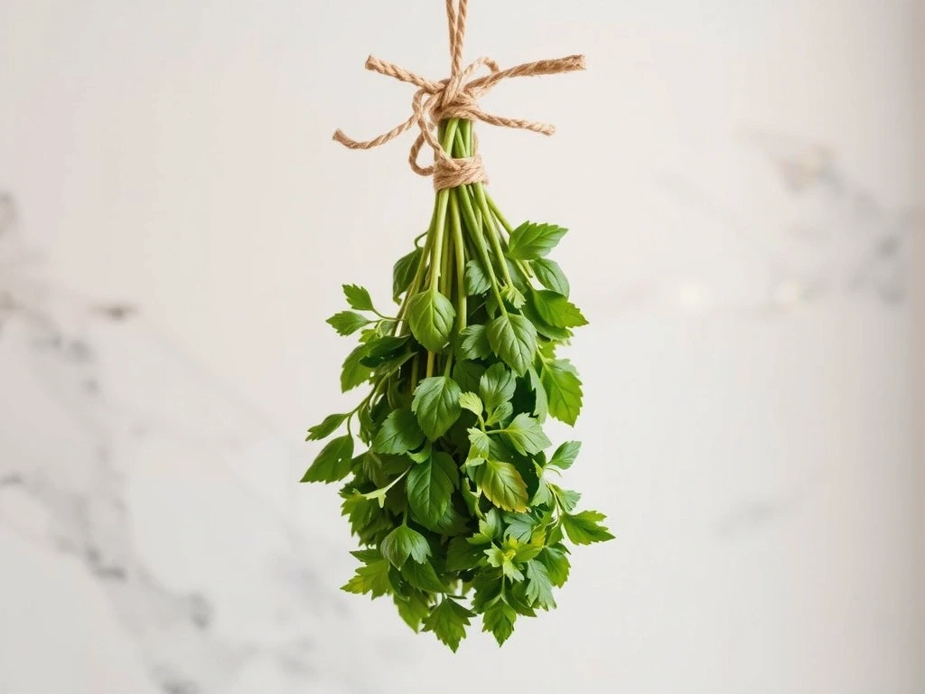 Drying herbs
